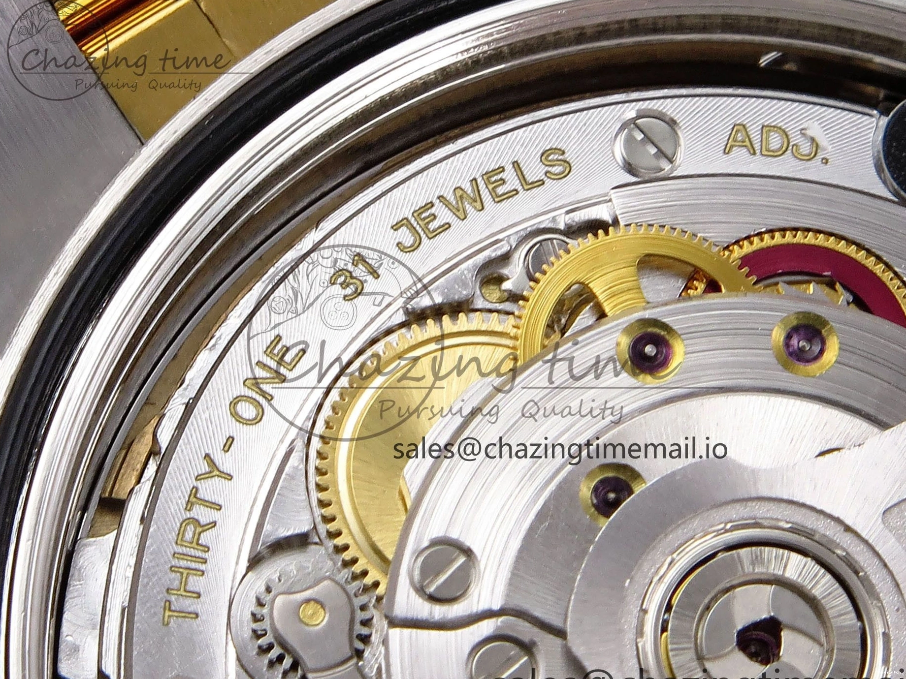 904L Edition SS on SH3235 (Gain Best Dial ARF YG 1:1 Diamonds Bracelet Weight) YG Steel DateJust 41 Jubilee 0516